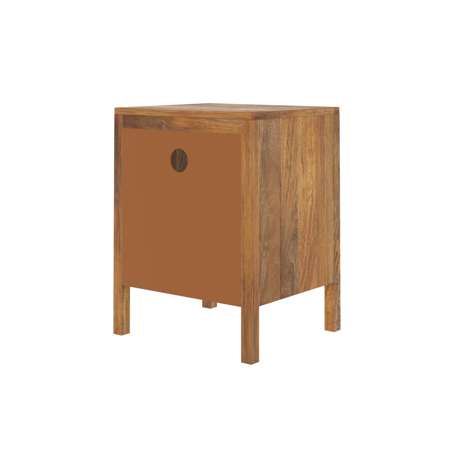 tiki table de chevet tiroirs cannage