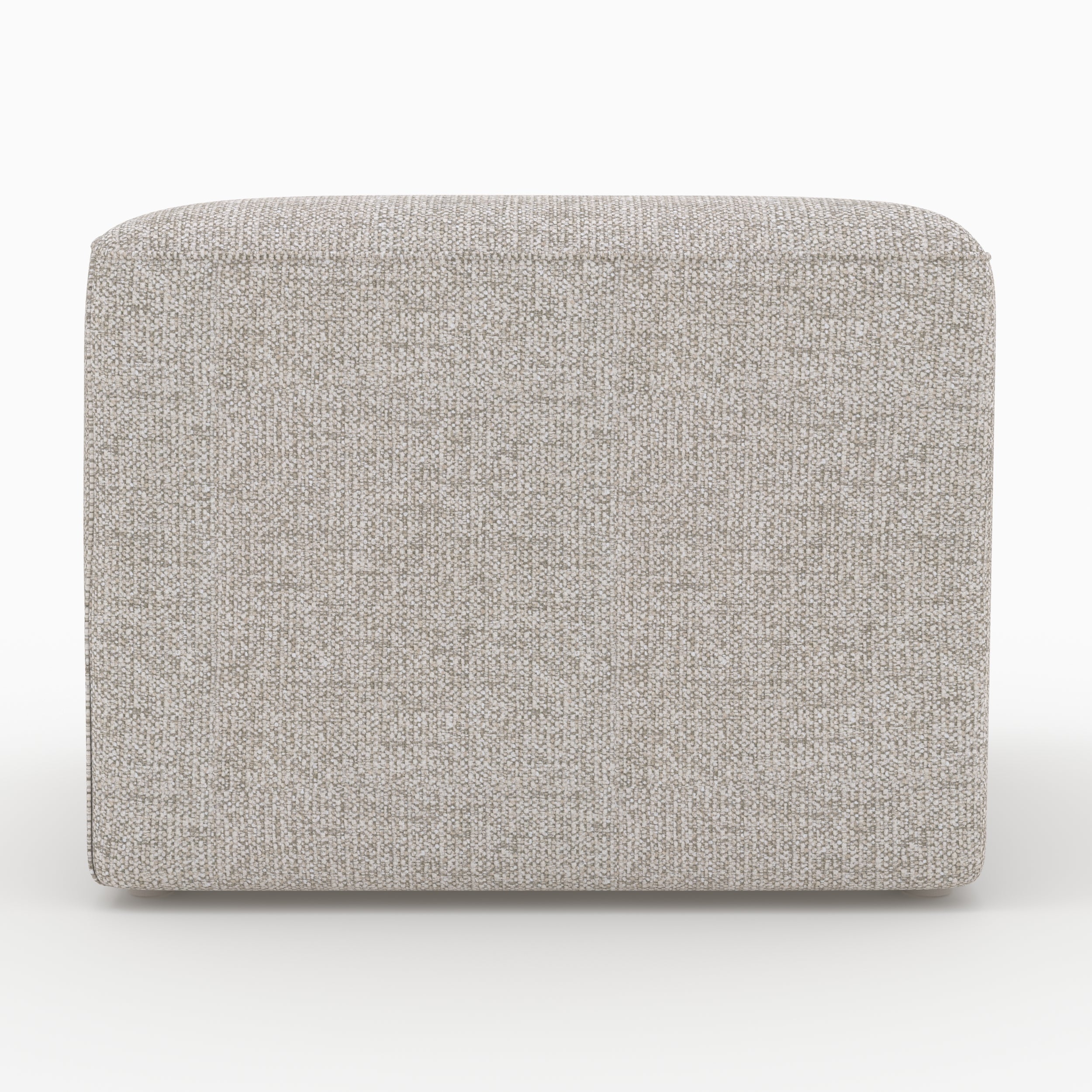 Angolo intercambiabile Hestia per divano modulare in tessuto beige