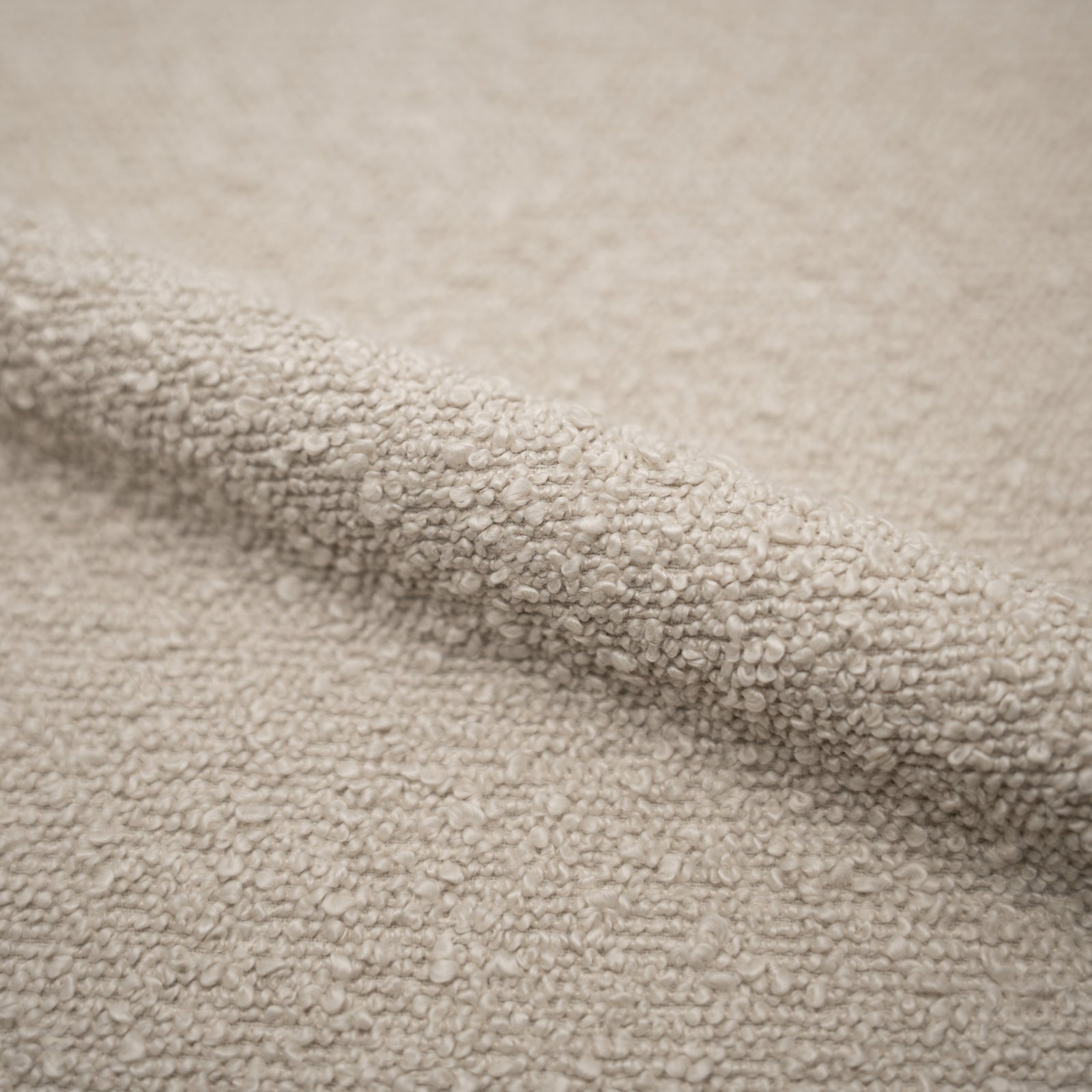 tissu boucle beige henrik 65 cm chaise de bar