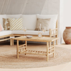 vadella table basse en bambou