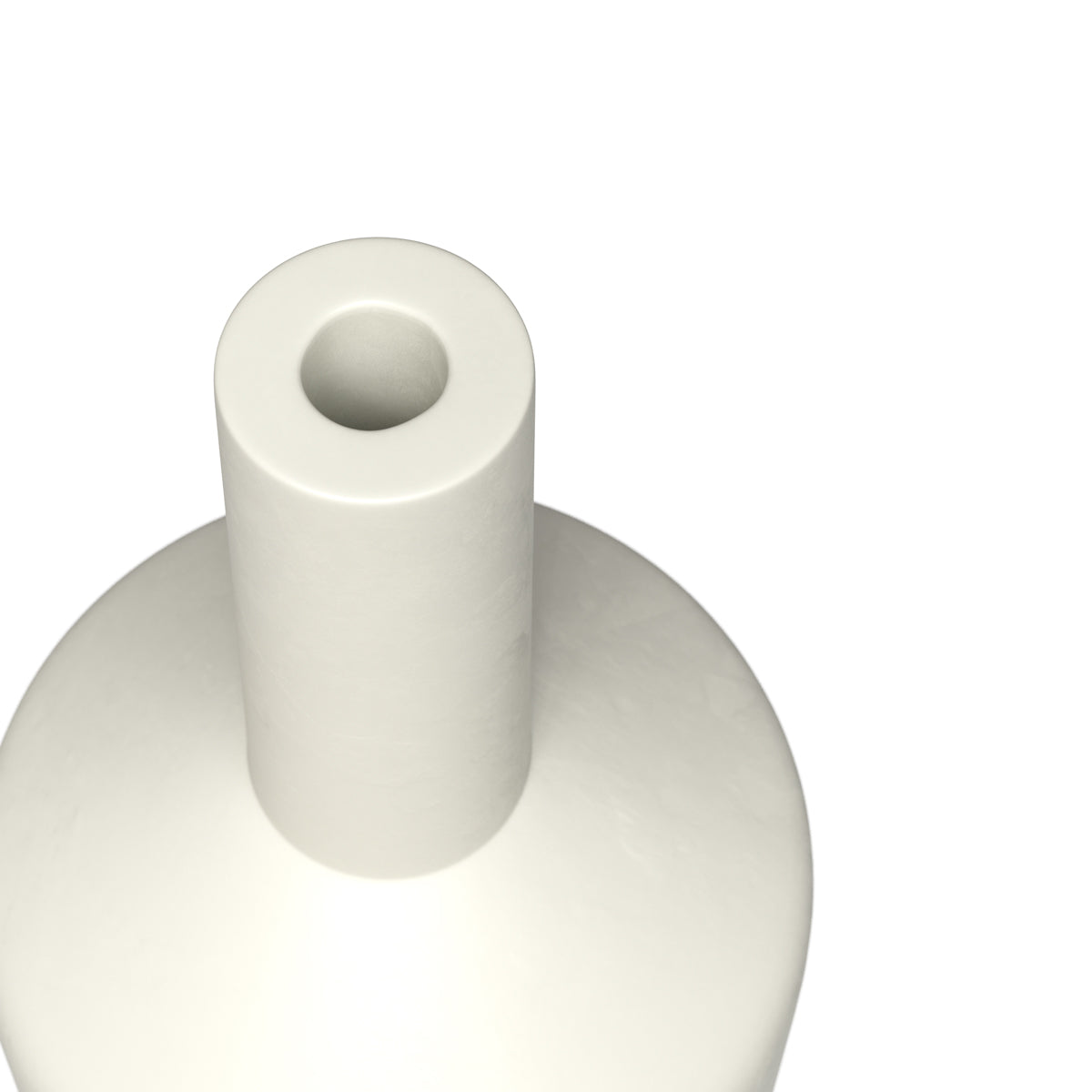 vase blanc design en terre cuite azeline