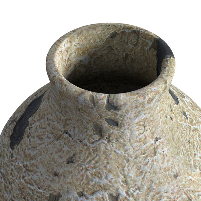 vase blanc design oana en terre cuite