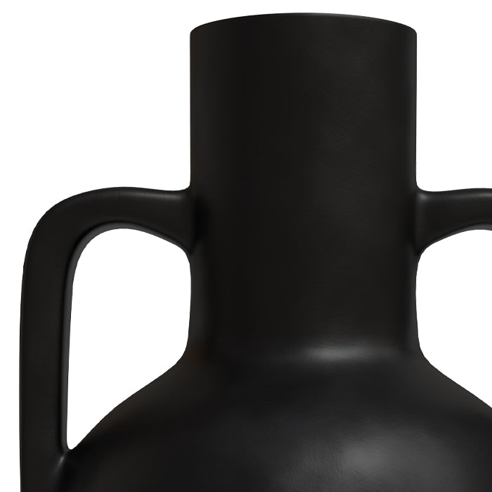 vase design carafe noire en terre cuite rozenn