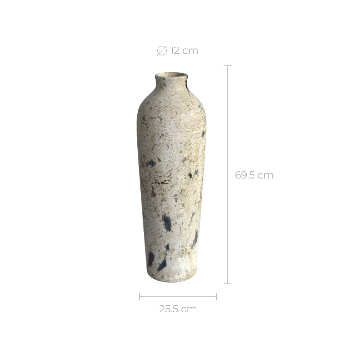 vase tachete en terre cuite oana