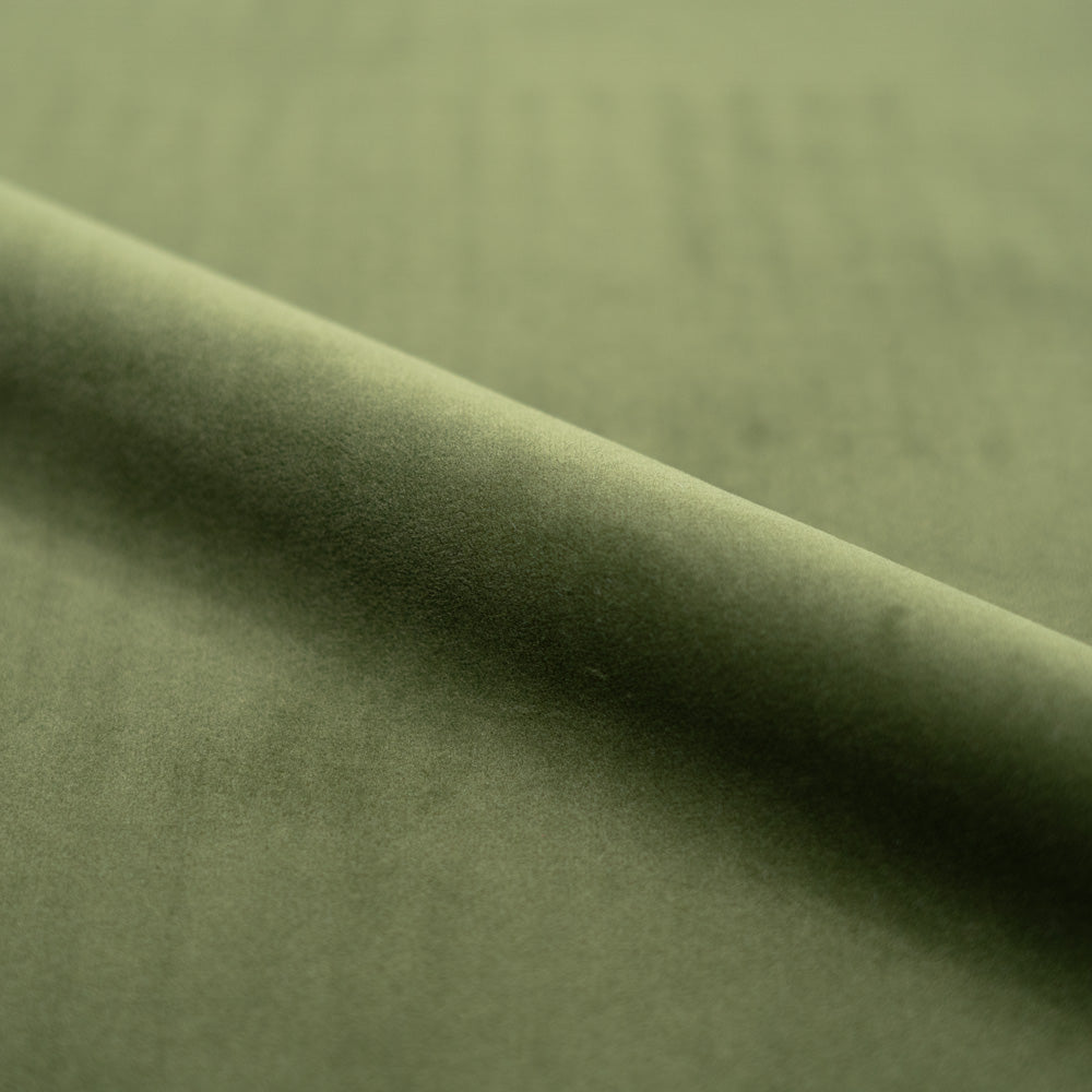 Fauteuil pivotant Ysé en velours vert