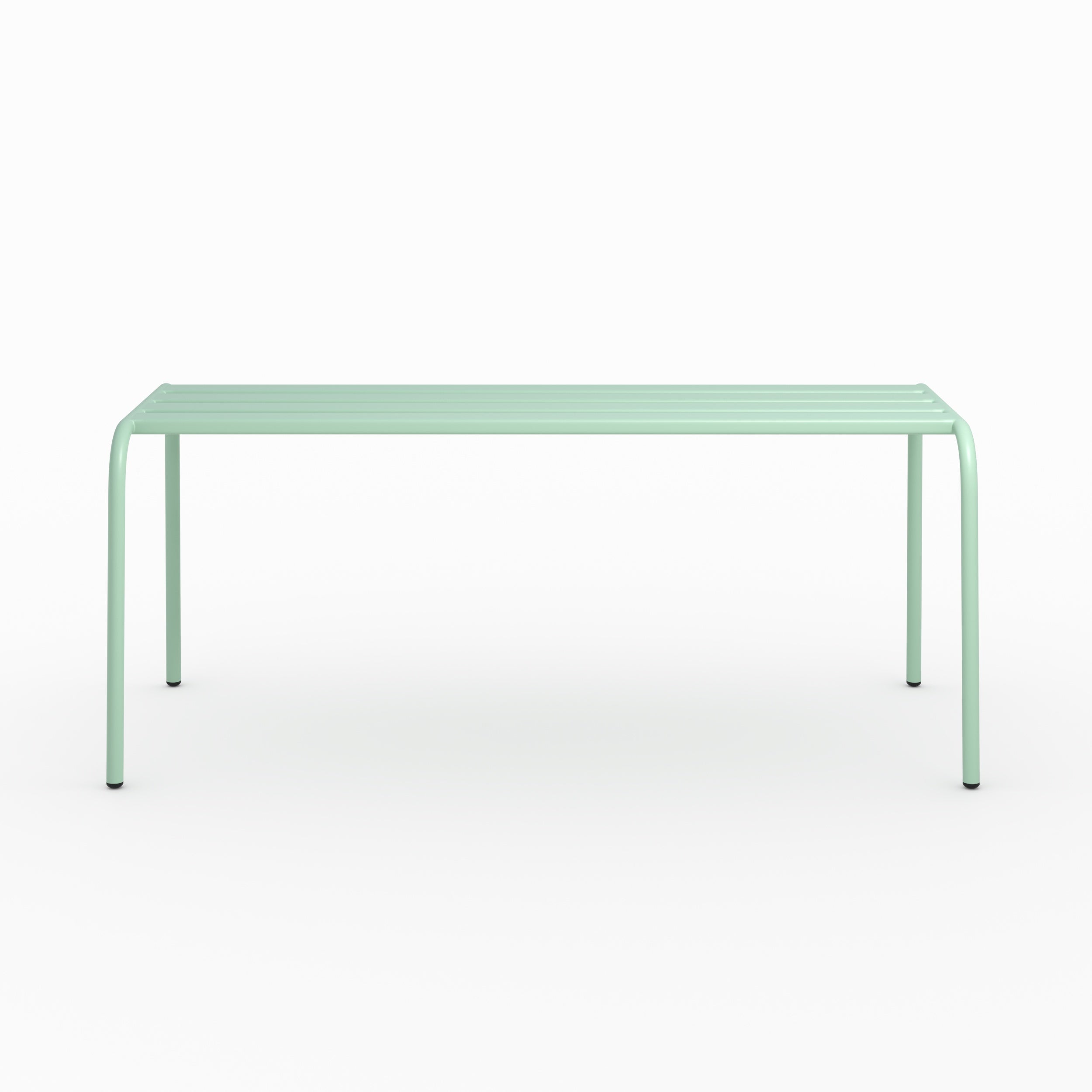 Banc de jardin Yumi en métal vert clair 2 personnes