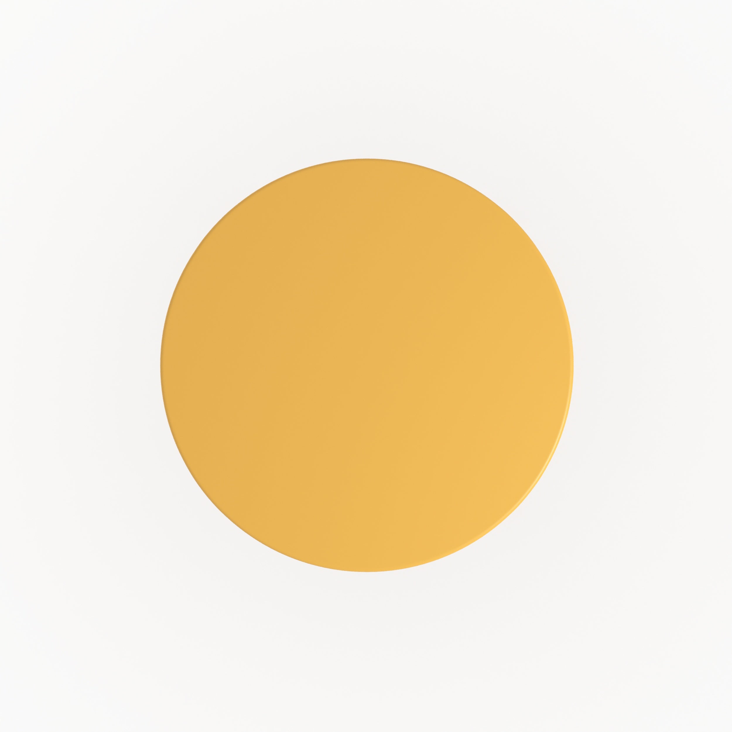 Table ronde et chaises de jardin pliantes Kayla 2 places en métal jaune