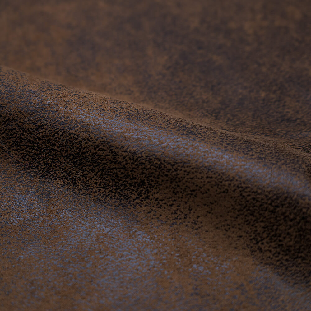 zoom matiere chaise scandinave malrik marron