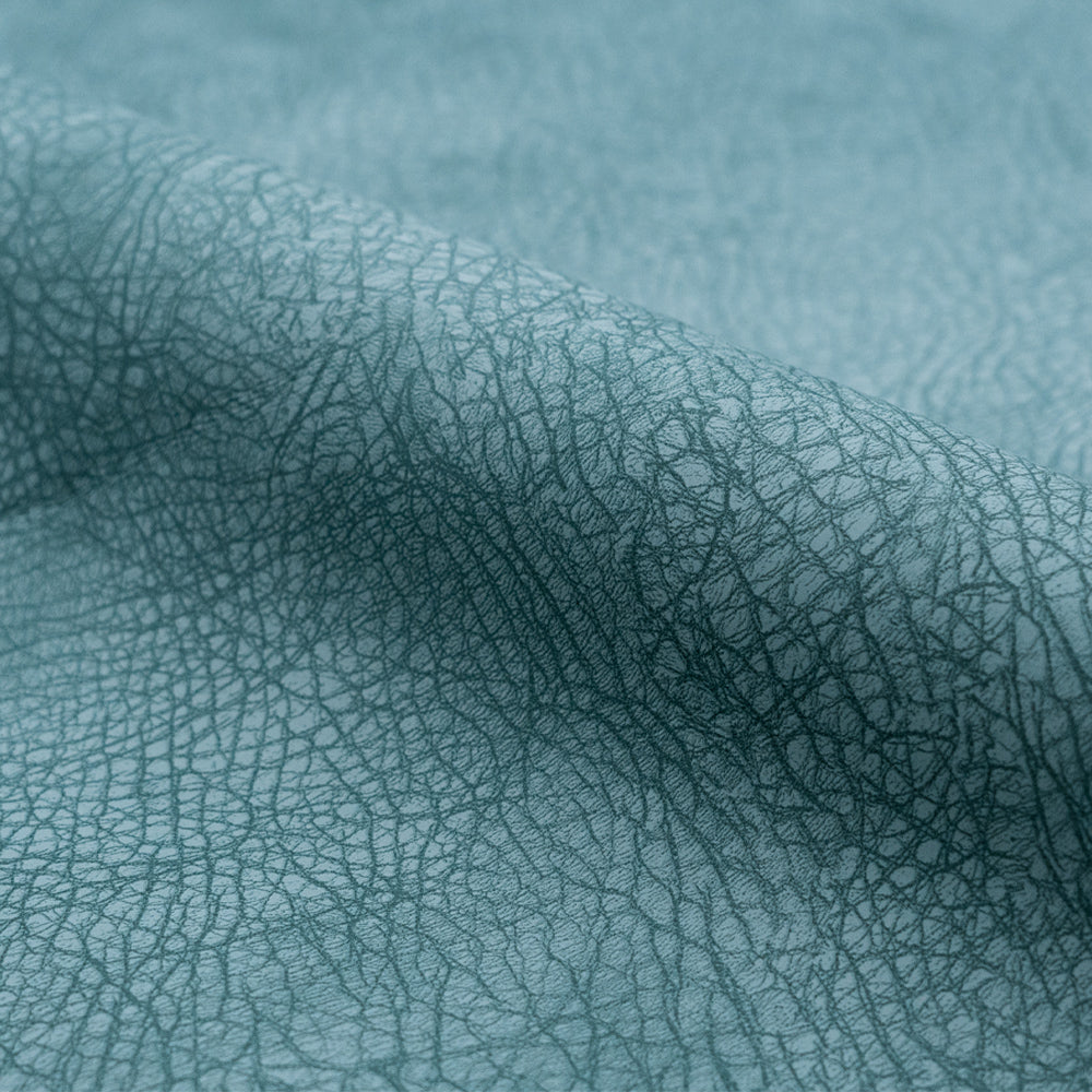 zoom matiere cuir bleu