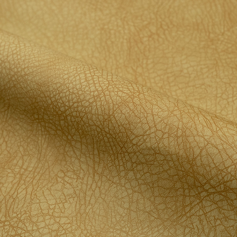 zoom matiere cuir jaune