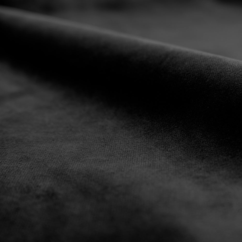 zoom matiere noir en velours aristote
