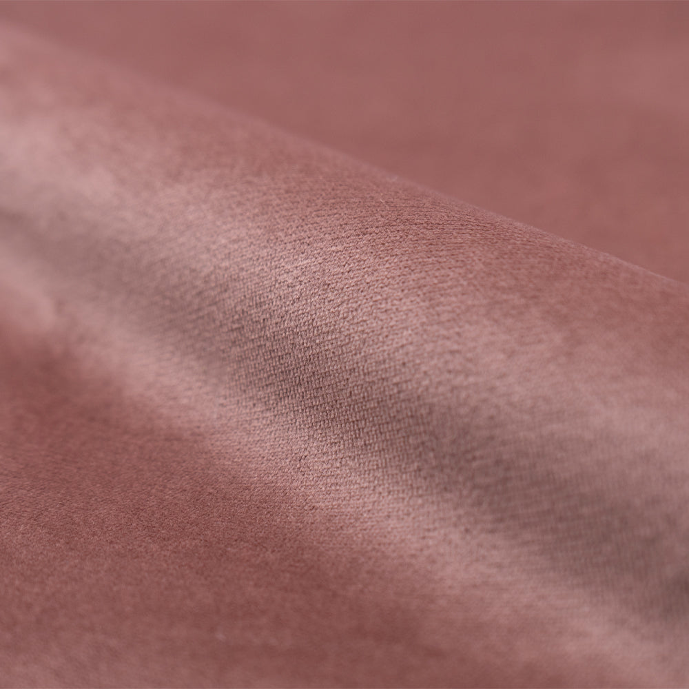 zoom matiere velours rose vinni