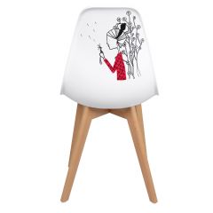 acheter chaise d artiste blanche scandinave