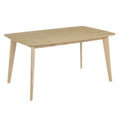 acheter table bois clair rectangulaire