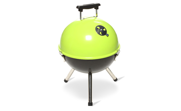 Barbecue soucoupe vert