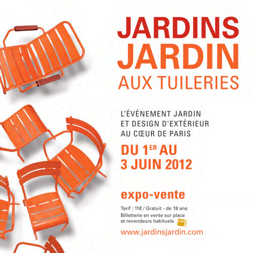 exposition éco-design jardins jardin aux Tuileries à Paris