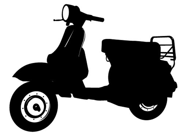 Sticker Vespa Rendezvousdeco