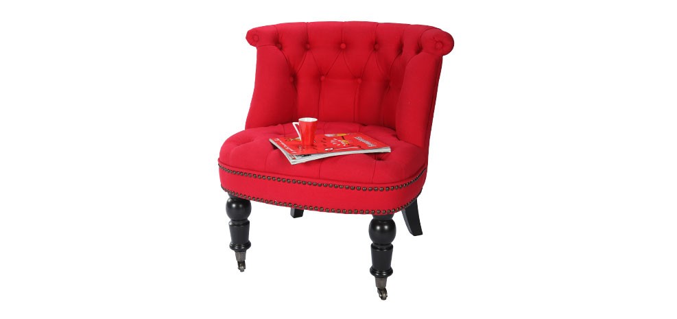 achat fauteuil capitonne design 