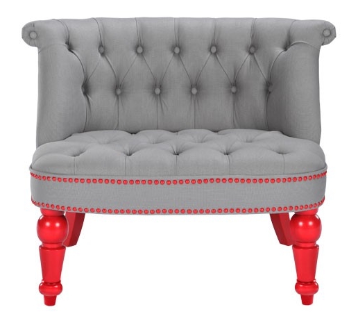 fauteuil crapaud gris design pas cher