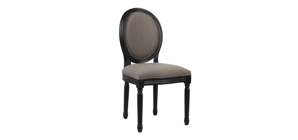 chaise velours noire design pas chère