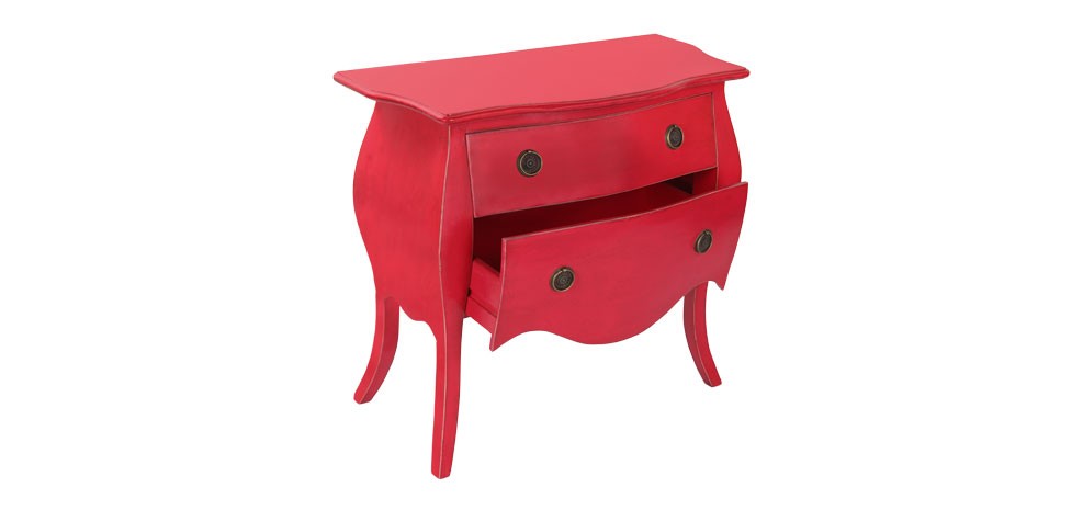 commode rose vintage petit prix