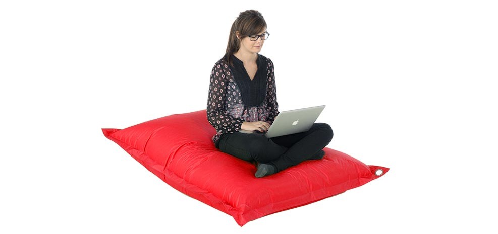 acheter pouf xxl rouge design petit prix