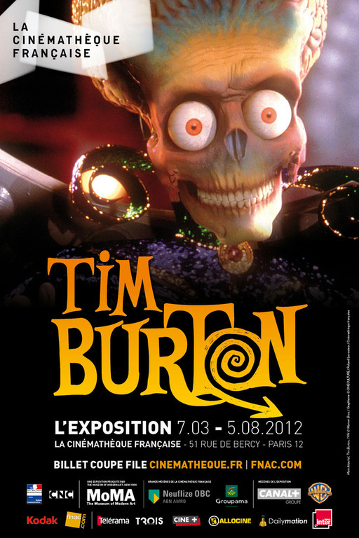 exposition 2012 consacrée à Tim Burton