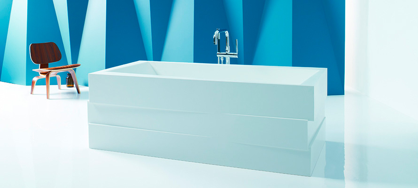 baignoire rectangulaire design