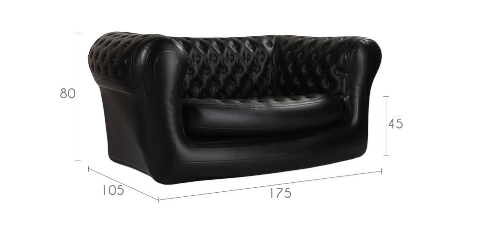 chesterfield gonflable prix discount