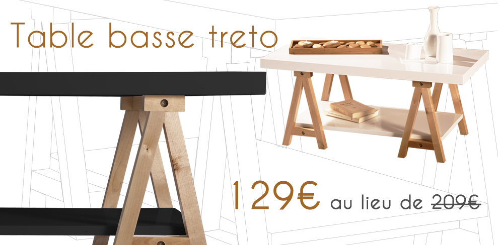 Table basse treto