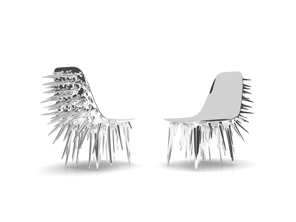 chaise design piquante Icicle Chair