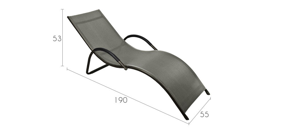 achat chaise longue en toile prix usine