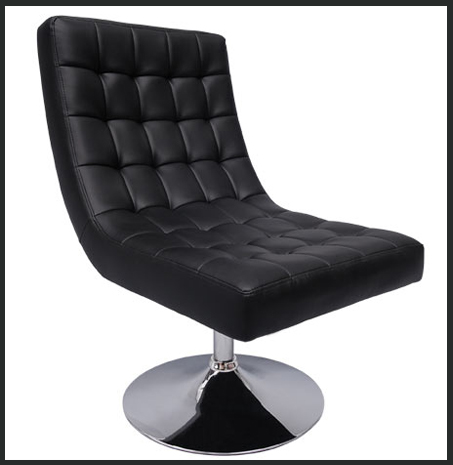 fauteuil aaron noir