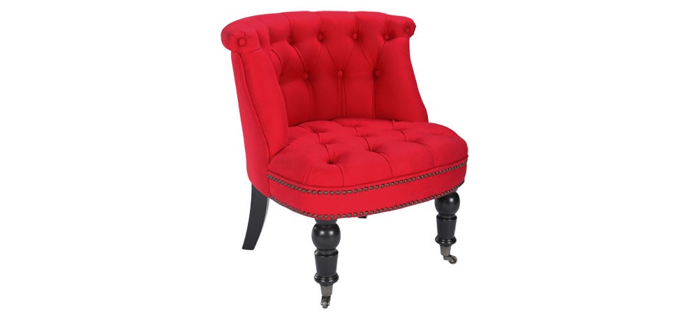 acheter fauteuil crapaud rouge pas cher