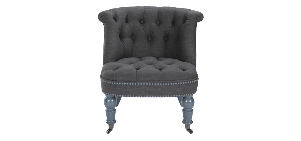 fauteuil baroque noir pas cher