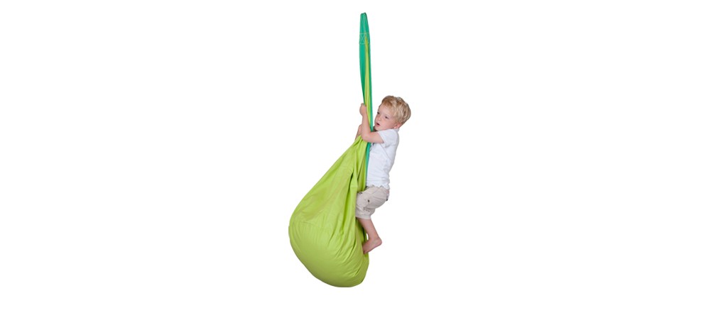 achat hamac suspendu vert enfants petit prix