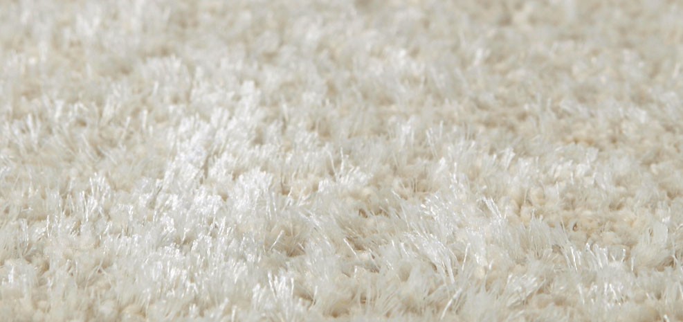 acheter tapis style shaggy blanc pas cher